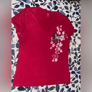 Y2K Tommy Hilfiger brand women’s tee size Large